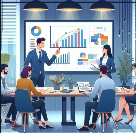 Muestra a la Directiva Como va la emprea